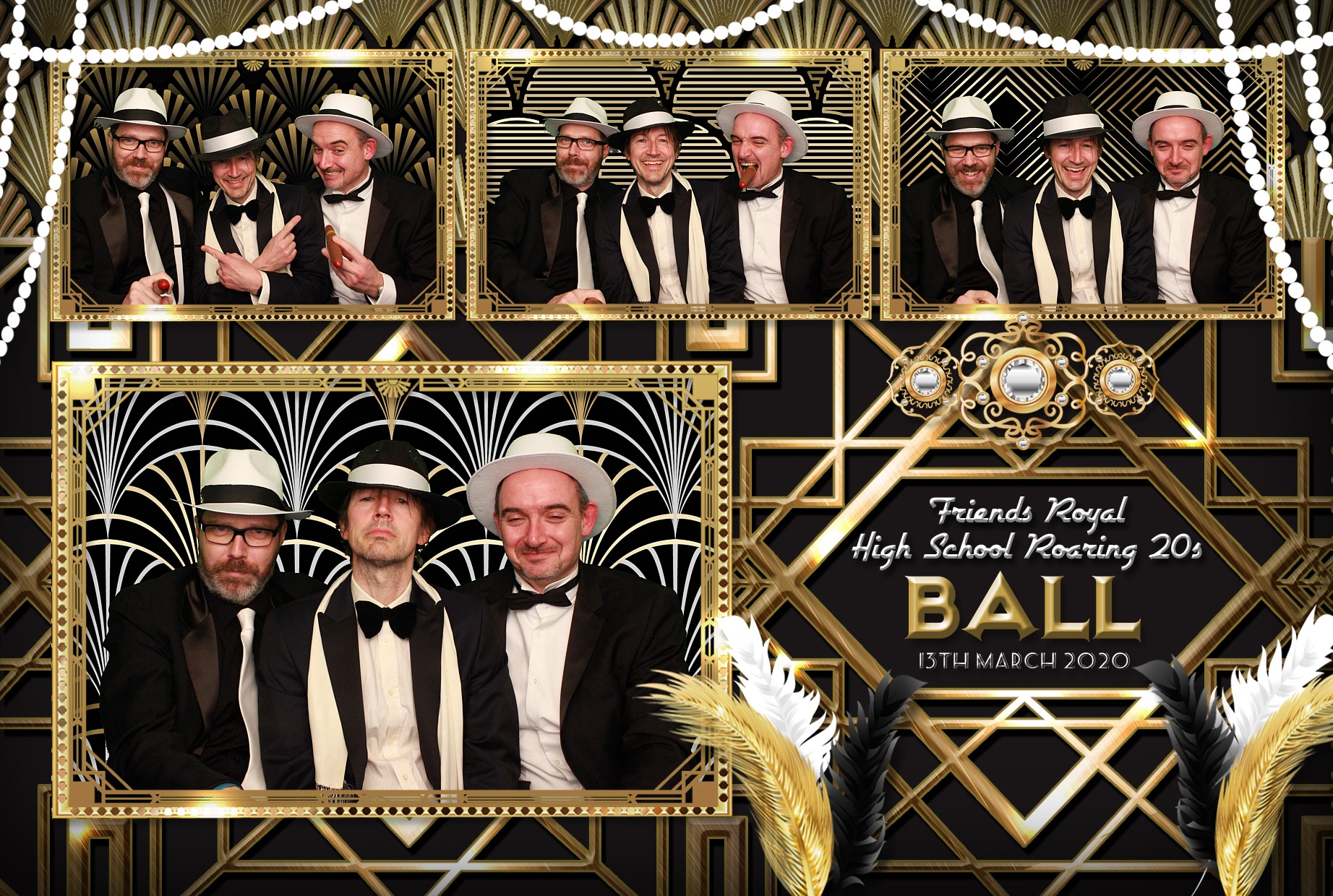 Friends Royal High School Roaring 20s Ball | View more photos from the event at gallery.myphotoboothexperience.co.uk/u/MyPhotoBoothExperienceLtd/Friends-Royal-High-School-Roaring-20s-Ball